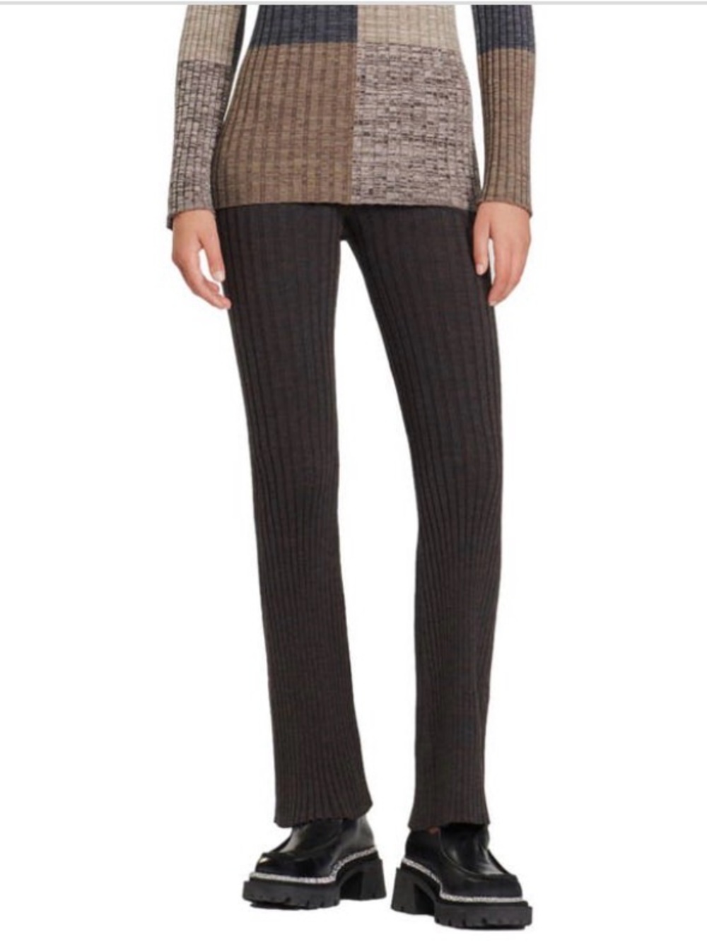 Sandro Rib Wool-Blend Pant
NWT
Size 40 (m/l)